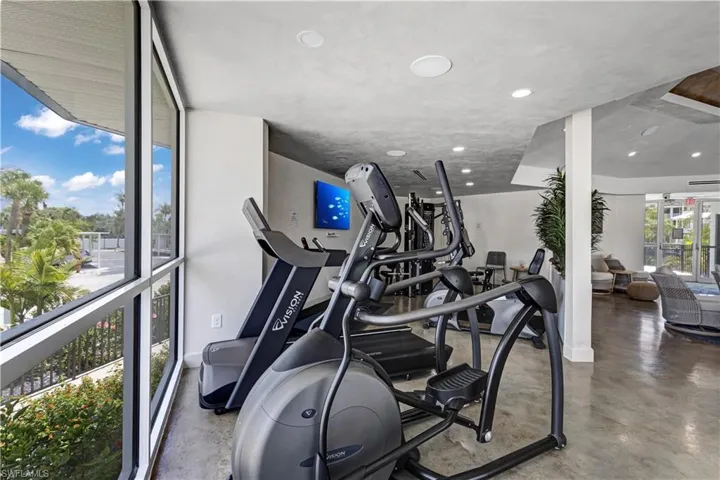 Clubhouse Fitness Area