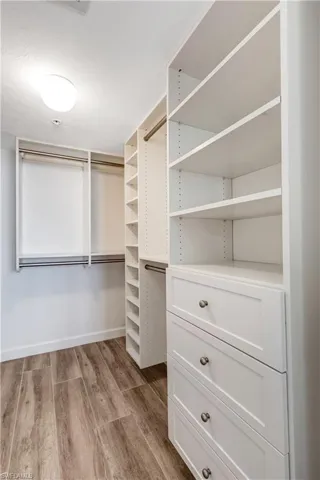 Built in closet