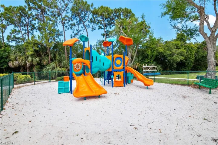 View of jungle gym