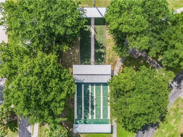 Shuffleboard & bocce courts
