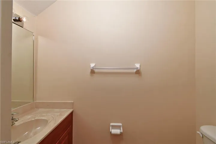 downstairs half bath