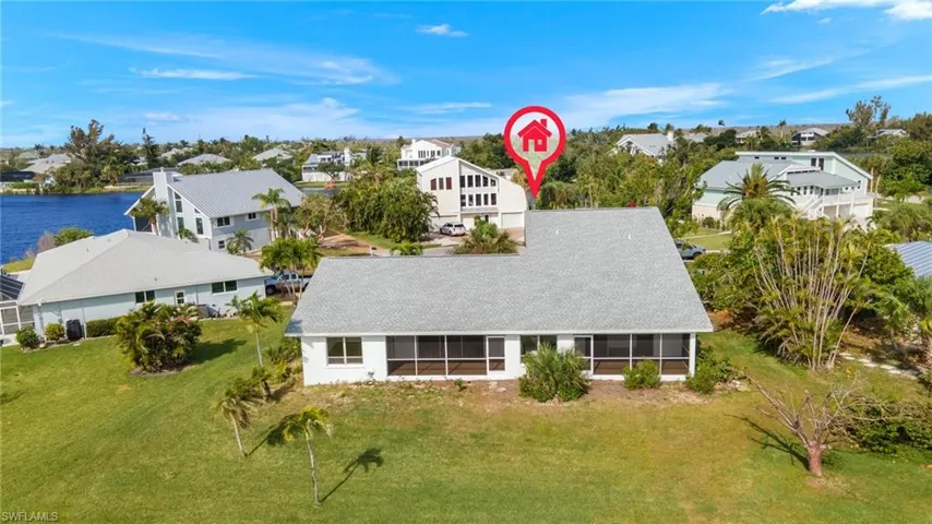 Aerial View Back Exterior