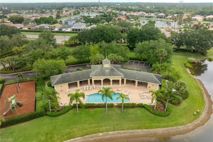 Cypress Cay community pool and playground.