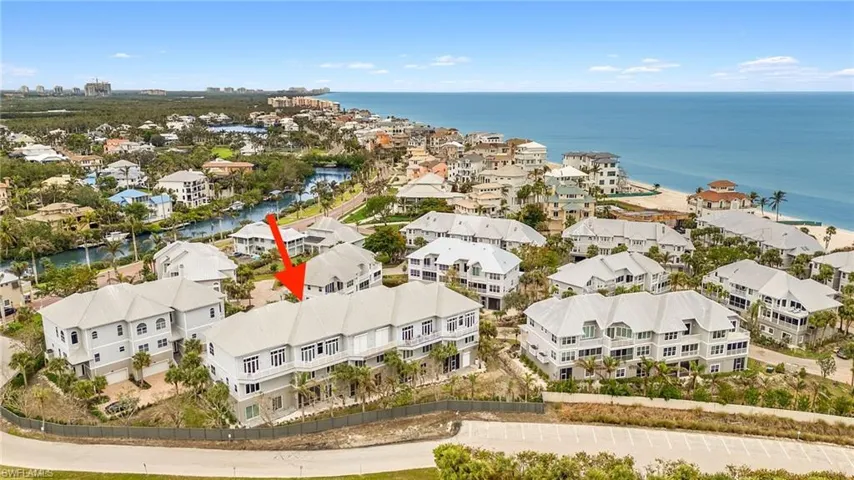 Bird's eye view featuring a Gulf view