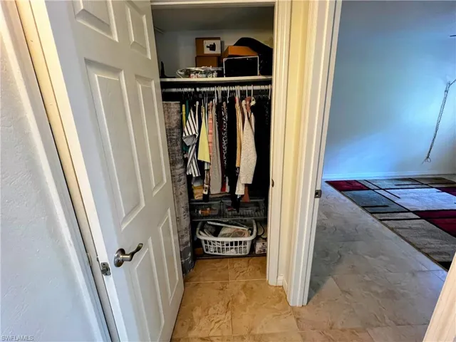 View of closet