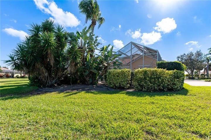 Bushes offer privacy or remove for a great view!