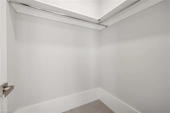 View of spacious closet
