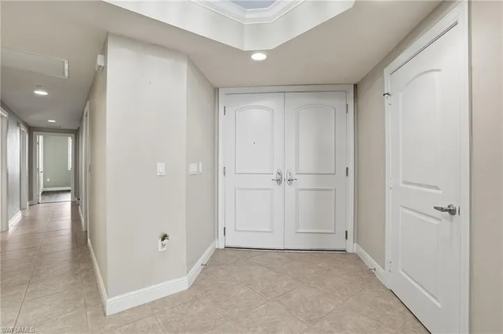 Entrance to your condo