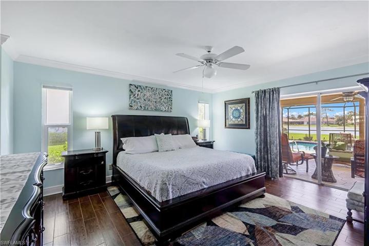 Primary Bedroom with entrance to the pool