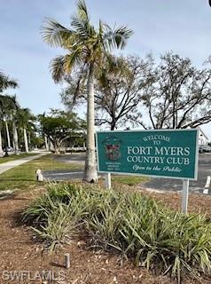 Walk to the Ft Myers Golf and Country club open to the public