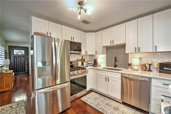 All stainless steel appliances