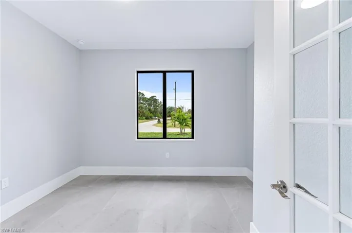 View of spare room
