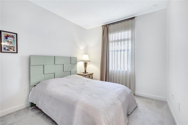 Guest bedroom tucked away from the primary bedroom.