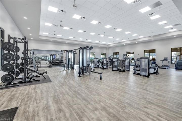 A full-service gym so close to home! Walk or ride your bike to the community center!