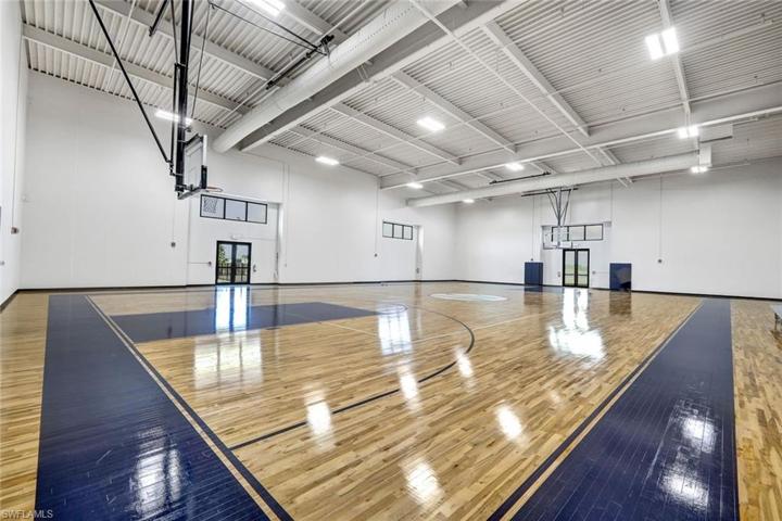 AND an indoor basketball court!
