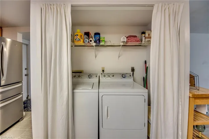 Inside LaundryWasher & Dryer IncludedNew Ikea Privacy Curtains