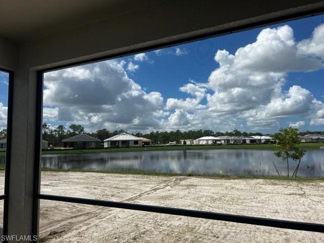 water view from rear of home