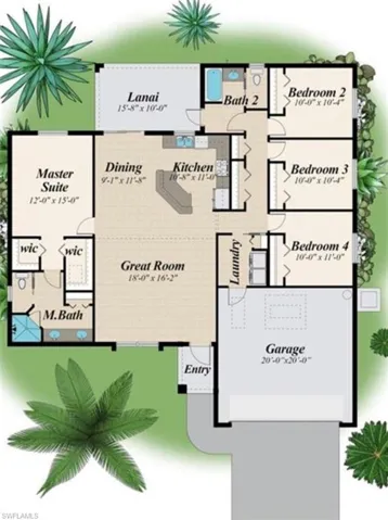 2136 SW 8th  PL, Cape Coral, FL 33991