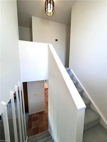 View of stairs