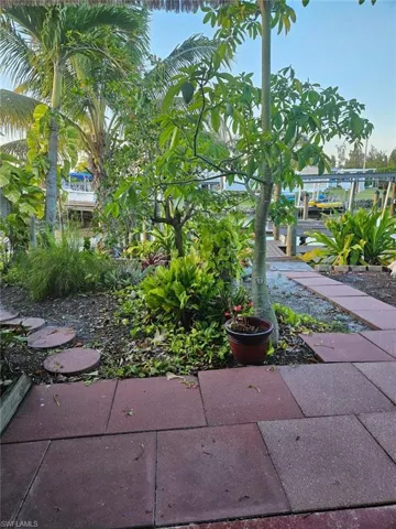 Patio area for sitting, entertainment and enjoyment