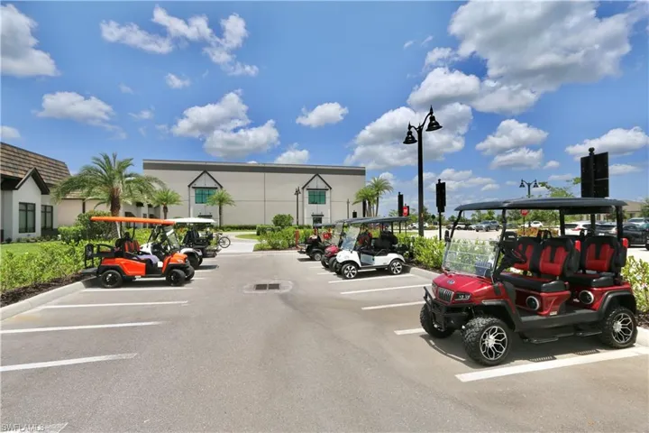 View of uncovered parking lot