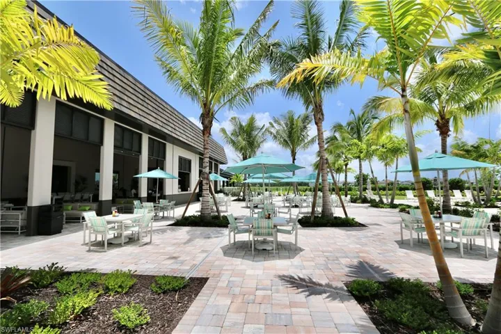 View of patio featuring outdoor dining space