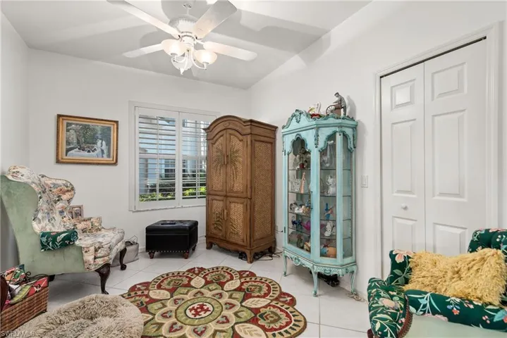 Third bedroom used as a den.
