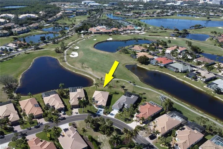 View of property location with nearby suburban area and a local golf course
