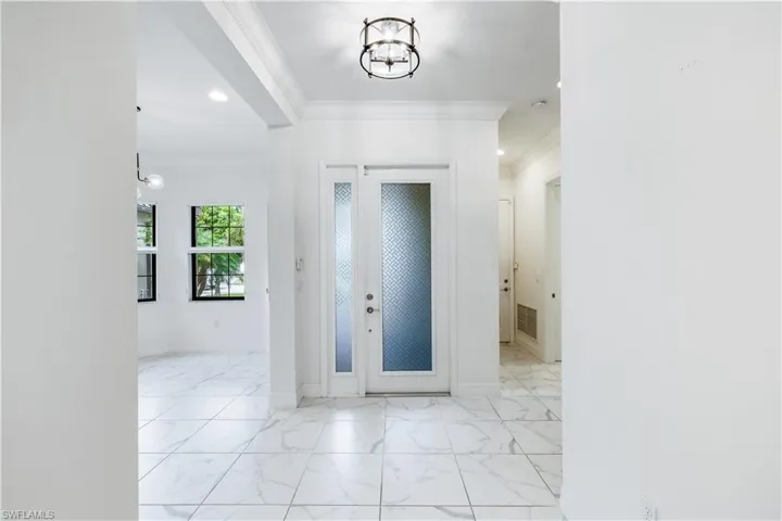 Notice floorplan enhancement that opens up the space