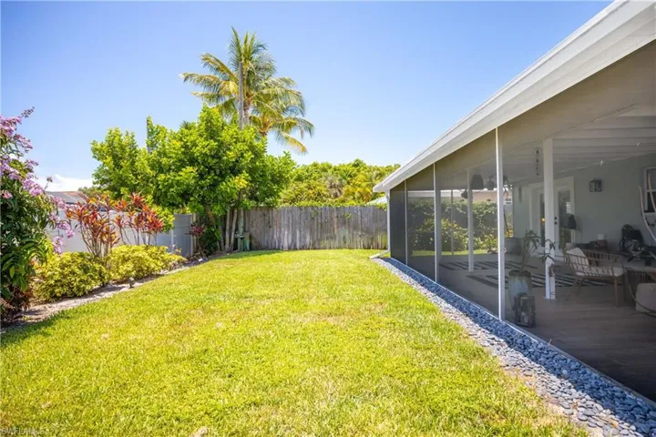 View of yard featuring a patio area