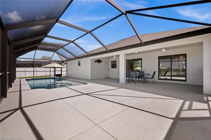 Tanning on the pool deck, shade in the lanai and swimming in the pool