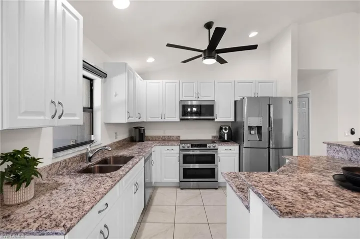 Lots of counter space and storage