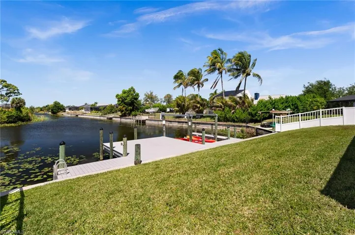 Custom dock with kayak/boat launch