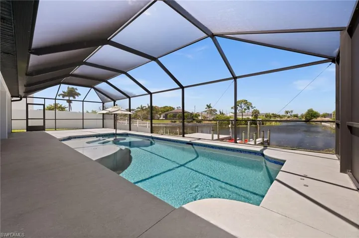 Take a dip and take in the views from the custom heated saltwater pool