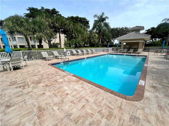 View of swimming pool at the condo