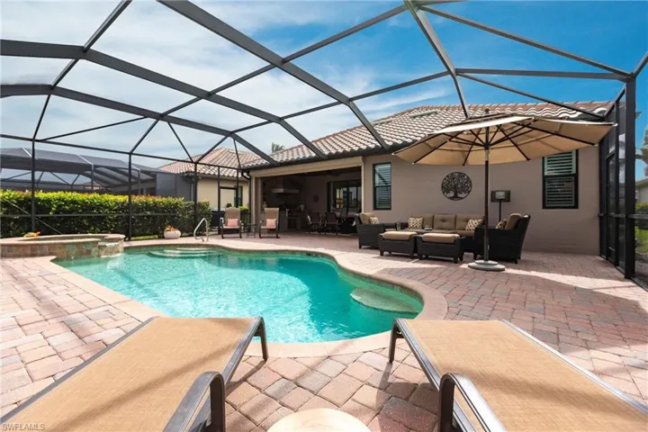 Lanai with Pool and Spa