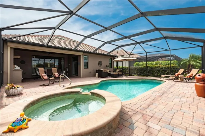 Lanai with Pool and Spa