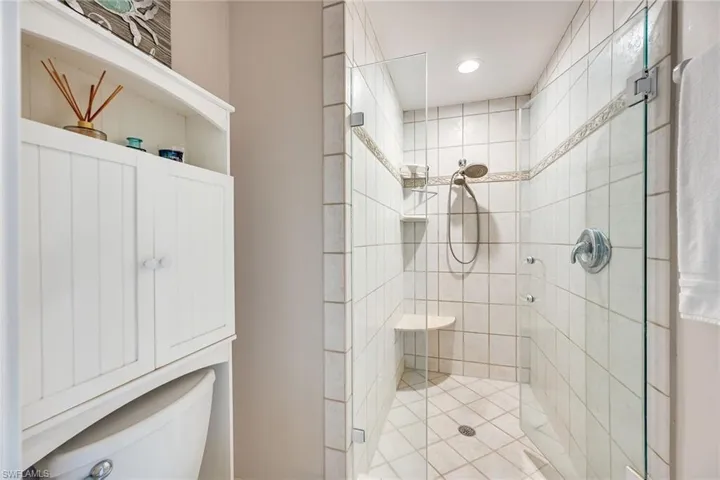 Water Closet with Walk-in Shower