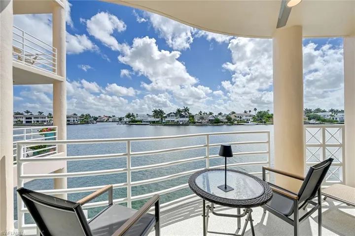 Watch dolphins play the open balcony