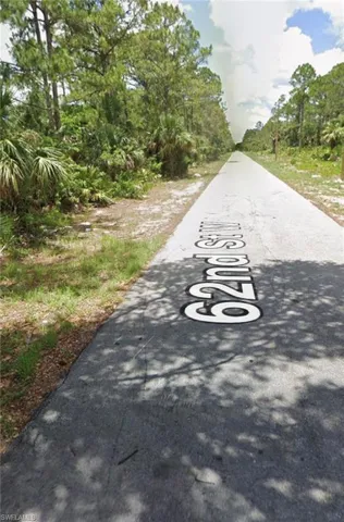 View of asphalt road