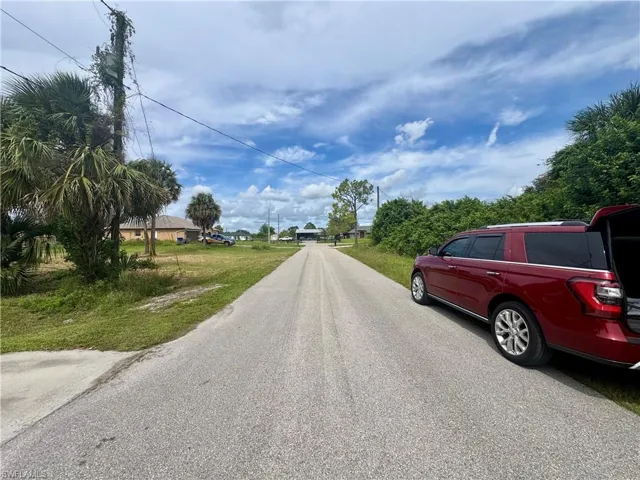 View of asphalt road