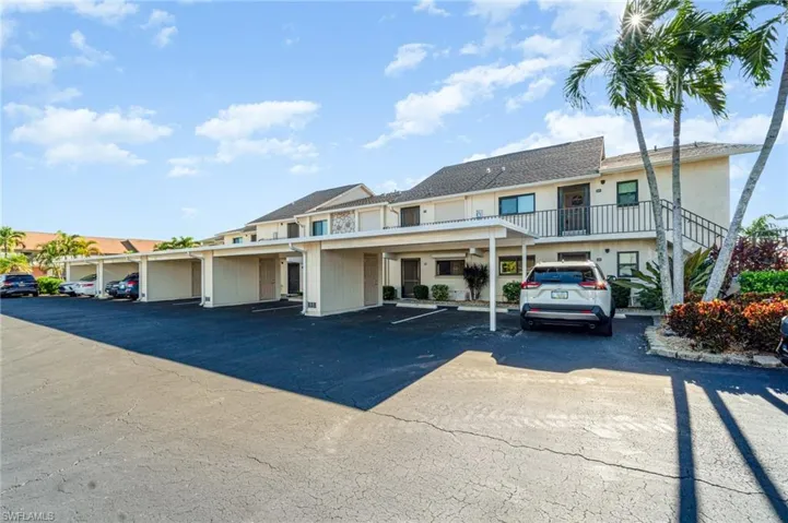 View of front  with covered parking