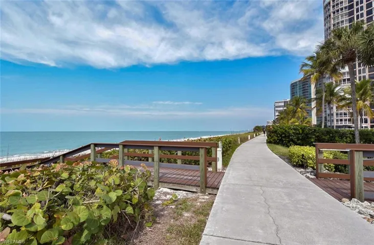 Our beach pathway will be brand new this year.
