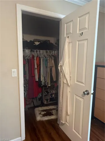 View of closet