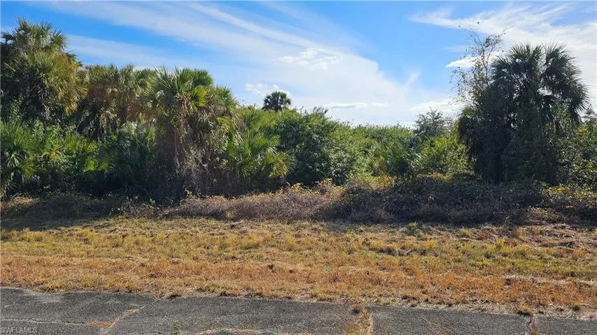 View of lot