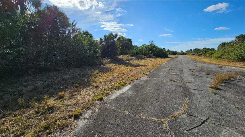 View of lot