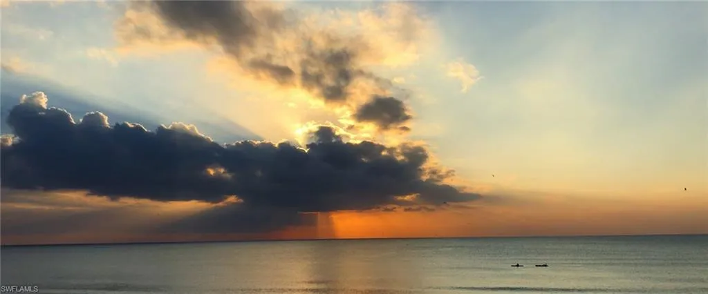 Sunset view from lanai.