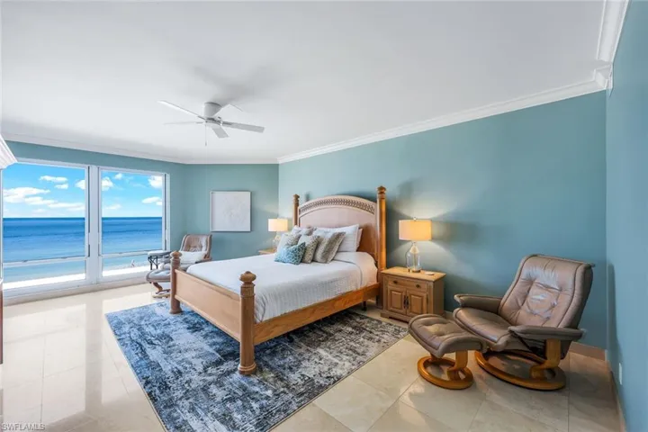 Primary suite opens to beachfront lanai. What better sound is there than to fallasleep to the lull of the ocean waves?