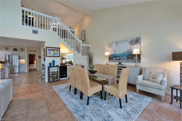 Formal dining area