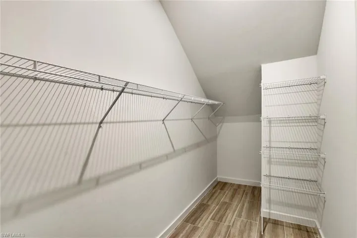 Primary walk-in closet